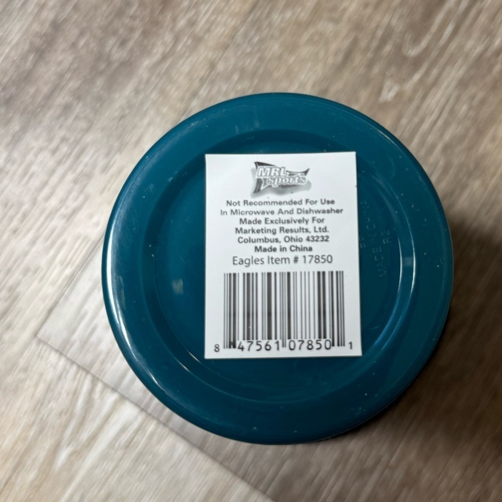 Eagles Teal and Black Tumbler - Picture 5 of 5
